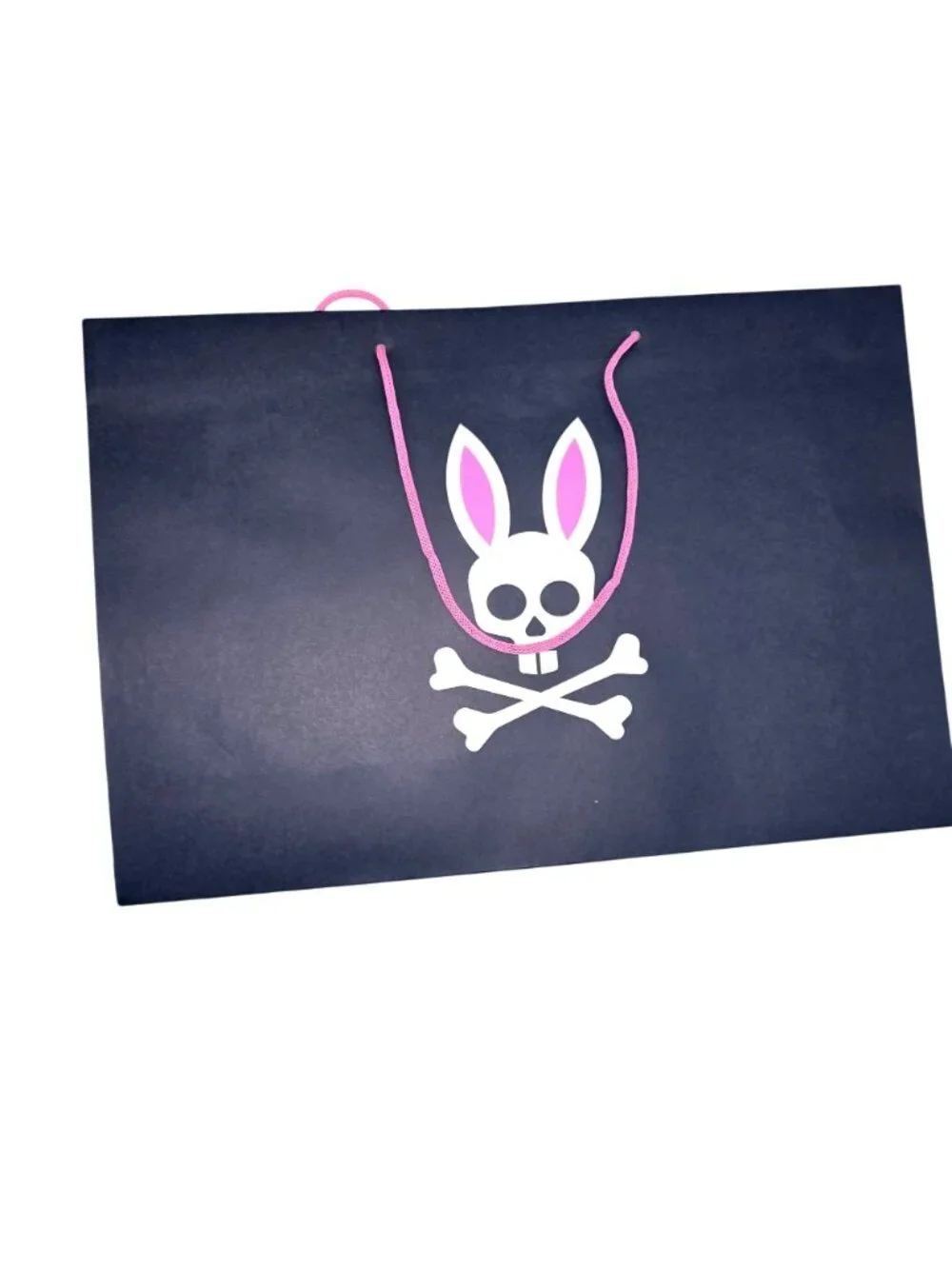 Psycho Bunny Gift Packaging Set - Bags Tissue Paper & Tags For Prop or Reuse VR9